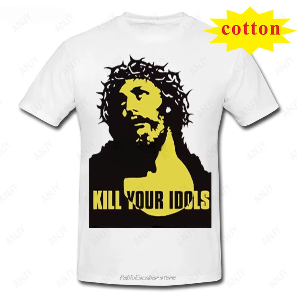 T-shirt Kill Your Idol Axl Rose Guns N Roses, T-shirt imprimé personnalisé, Hip Hop, T-shirt drôle, 