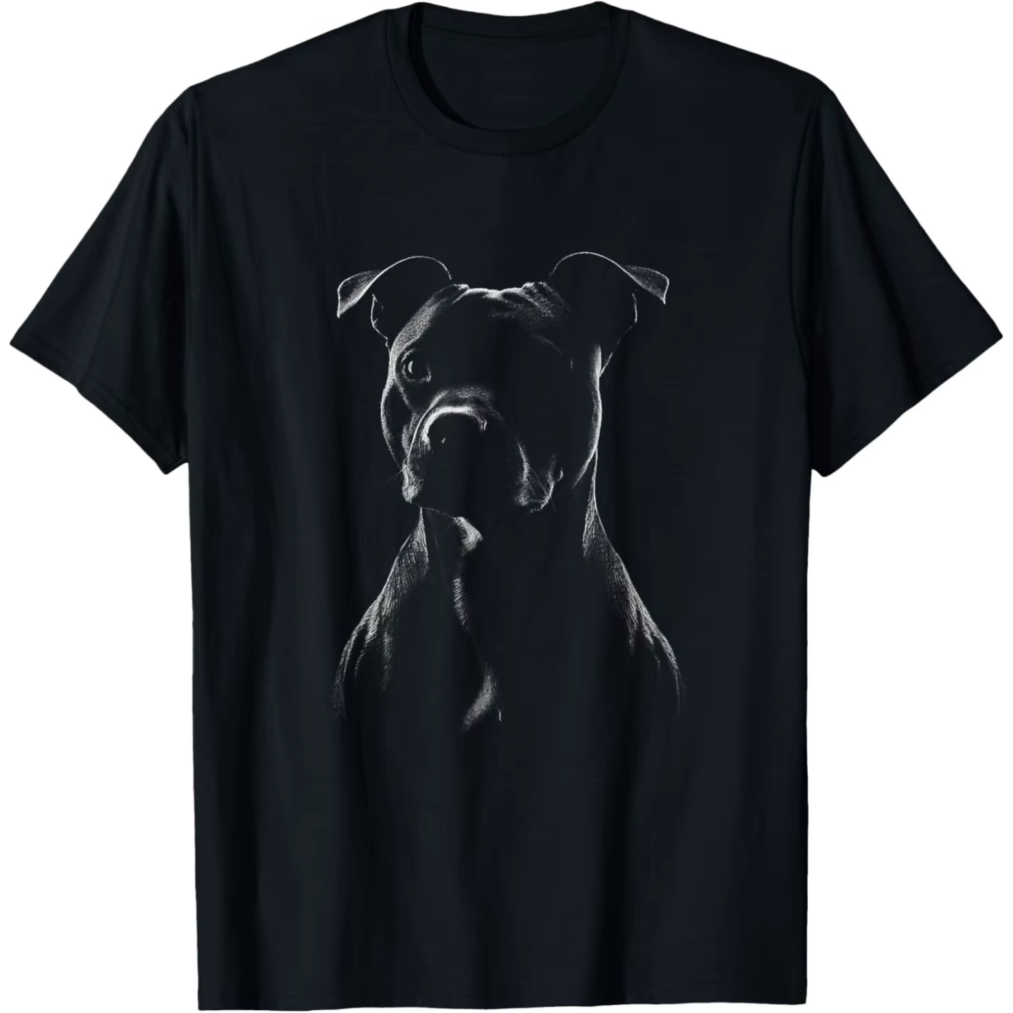 Drôle américain Staffordshire Terrier Amstaff chien anatomie t-shirts hommes femmes Humor Streetwear