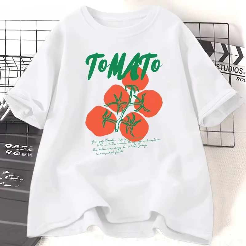 T-Shirt tomate été jardin T-Shirt femmes fille agriculteurs marché T-Shirt cadeau pour jardinier Vin