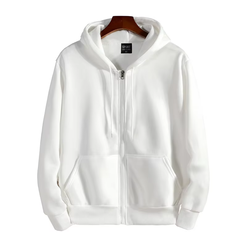 Sweats à capuche zippés pour hommes, sweat à capuche à manches longues, tenue décontractée pour homm