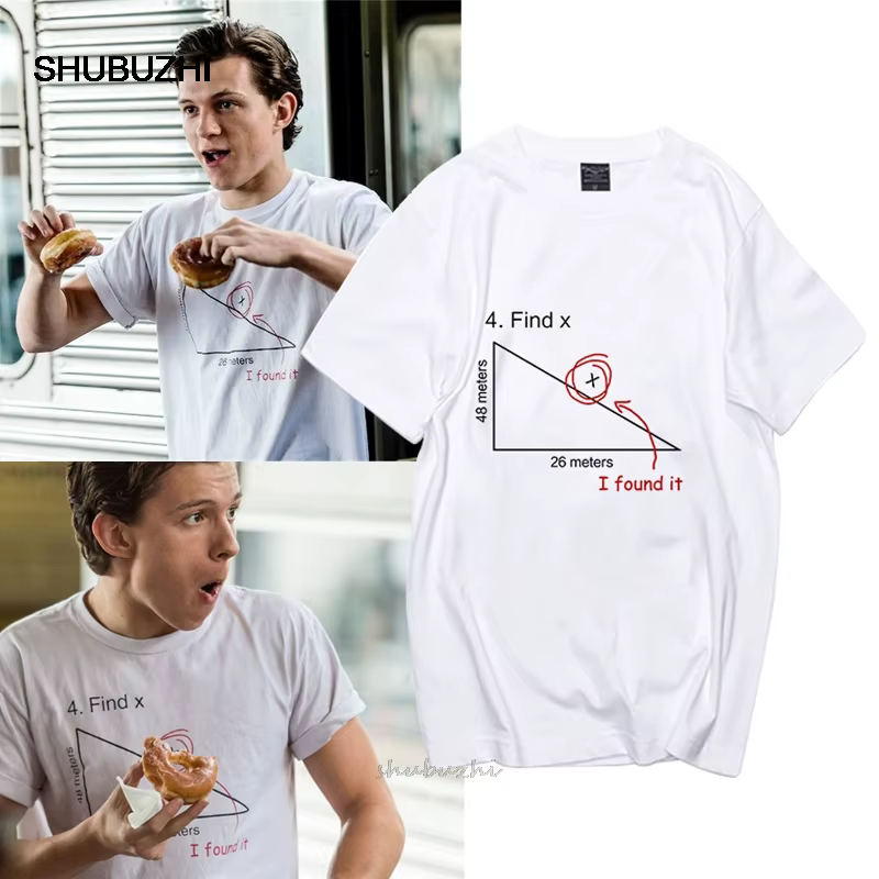 Tom Holland – t-shirt décontracté en coton, Streetwear Cool, à la mode, 2 pièces, Far From Home, ret