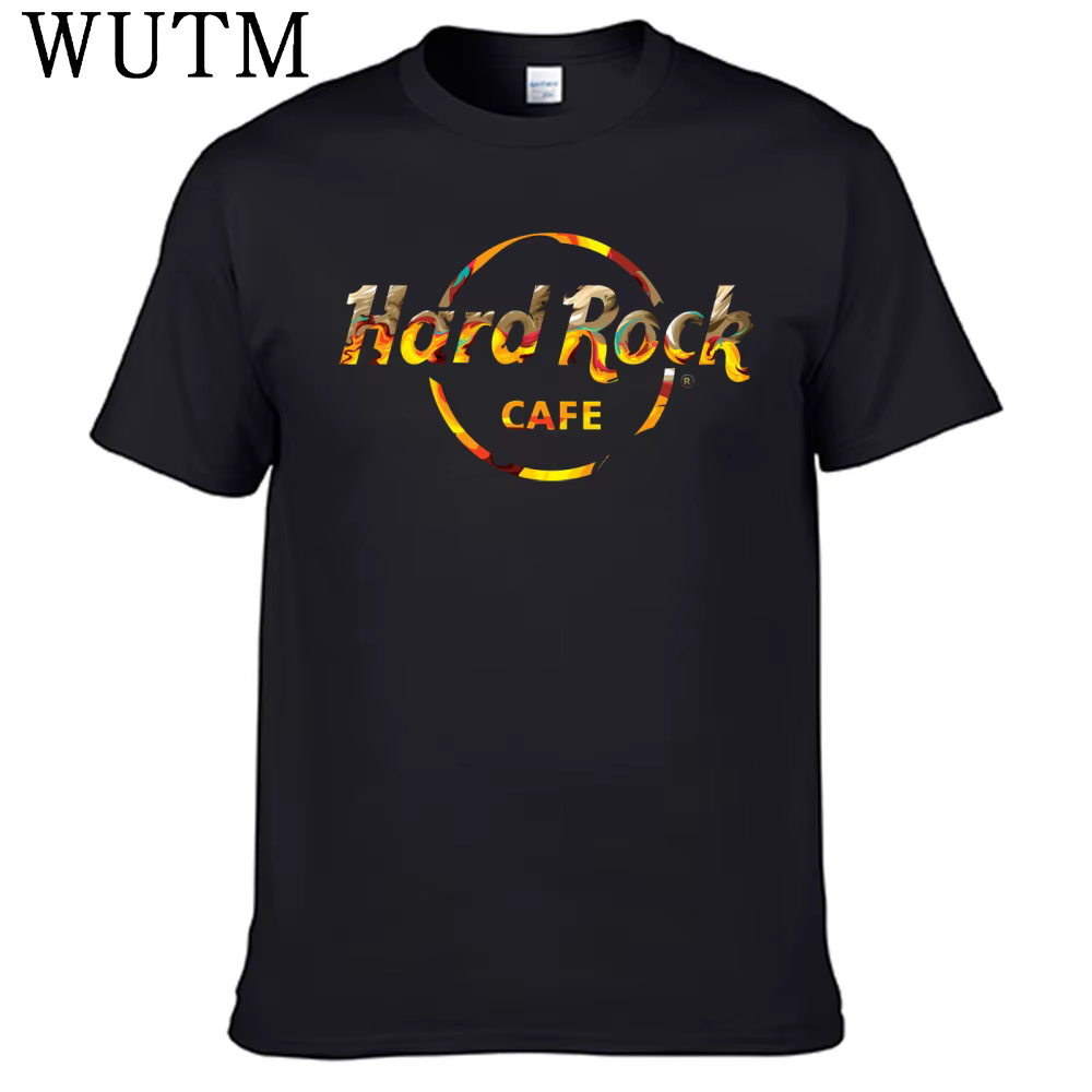 T-shirt pour hommes, 100% coton, Hard Rock Cafe