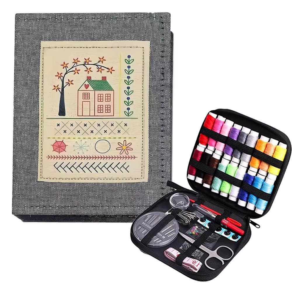 86 pièces/ensemble 106 modèles broderie point livre Kit lin feutrage à la main couture broderie cout