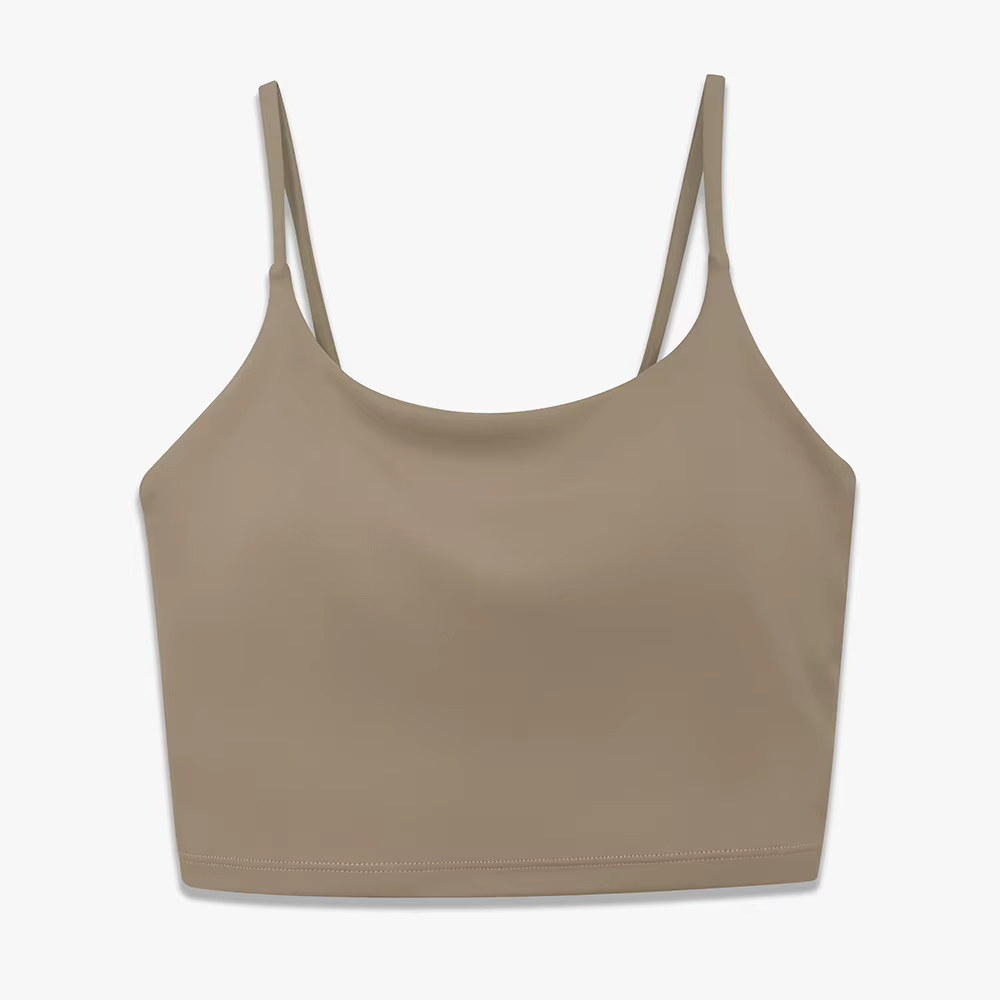 Bretelles débardeurs de Yoga pour Fitness sensation nue soutien-gorge de Sport gilet de gymnastique
