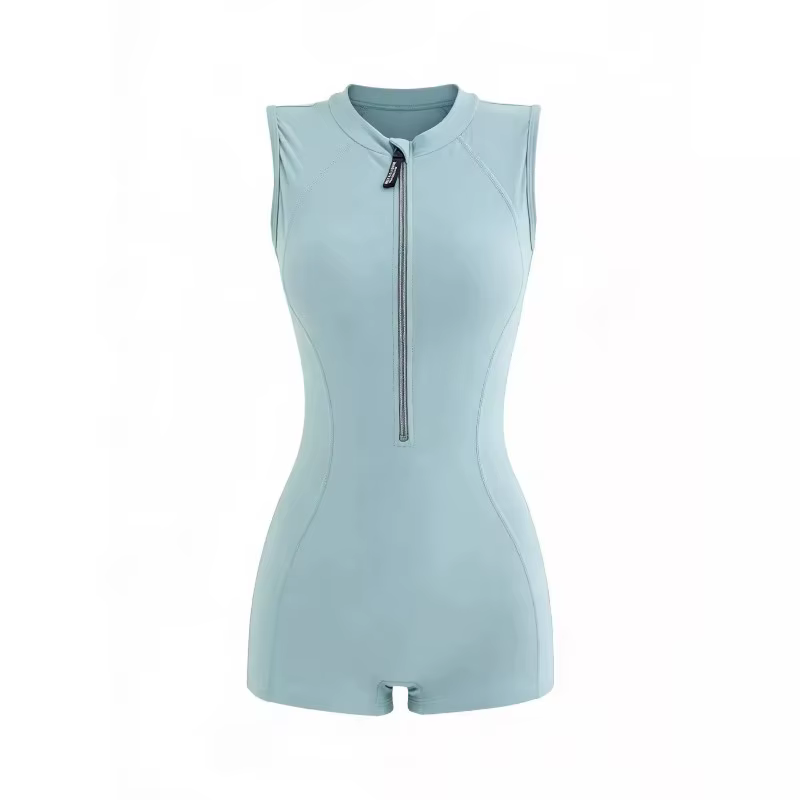 Maillot de bain une pièce à angle droit pour femme, idéal pour l'entraînement professionnel et le sp