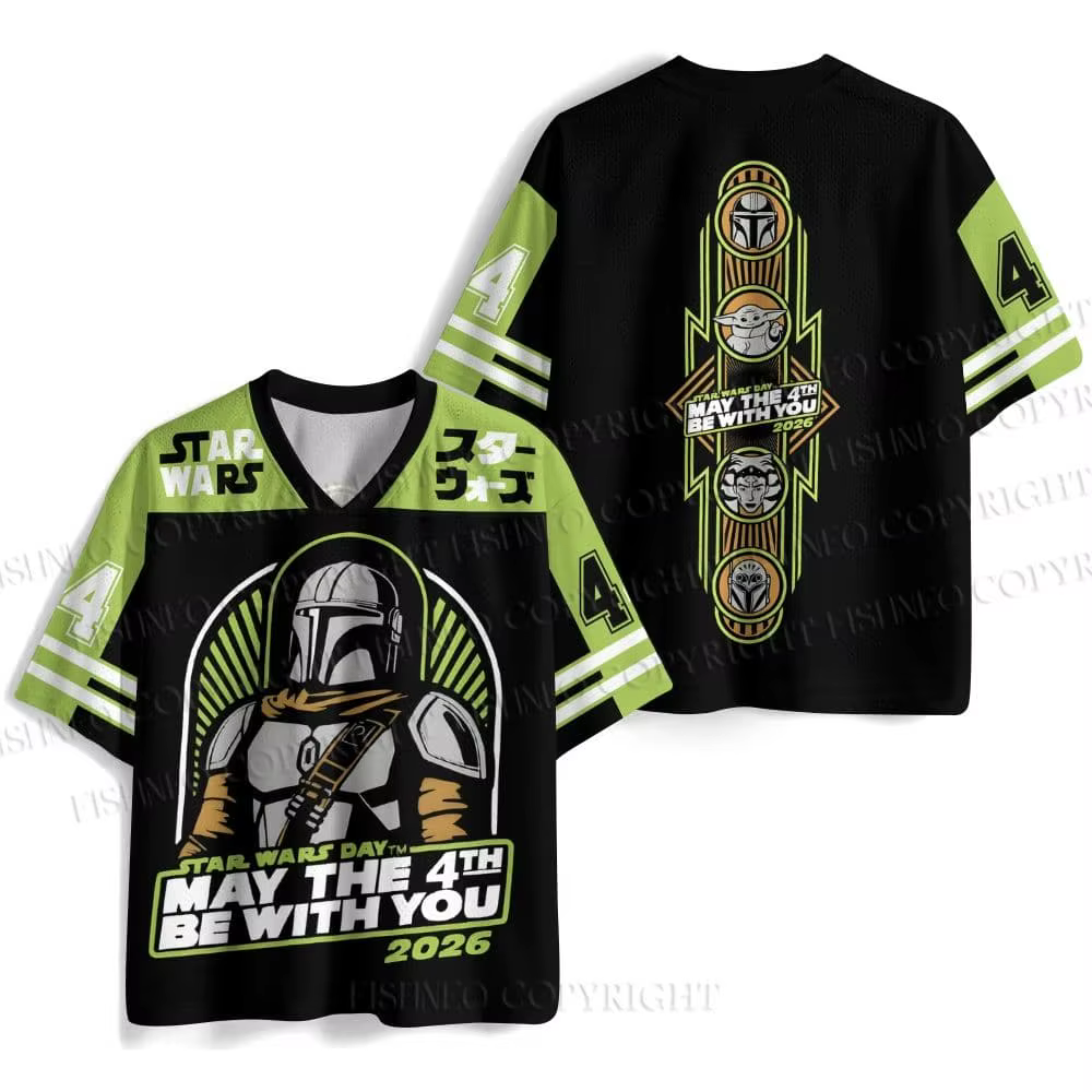T-shirt rétro Star Wars pour enfant, surdimensionné, imprimé film science-fiction, maillot de footba