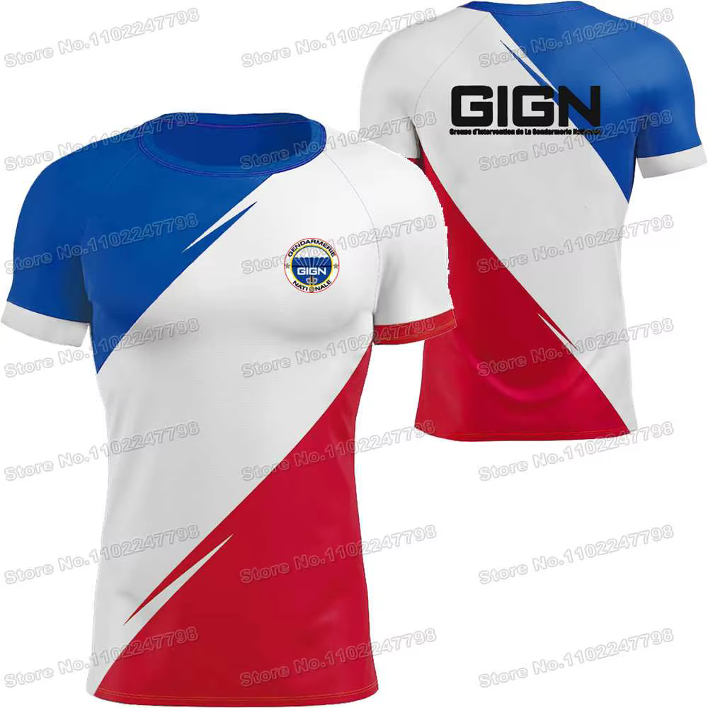 T-shirt Groupe d'intervention de la Gendarmerie nationale française