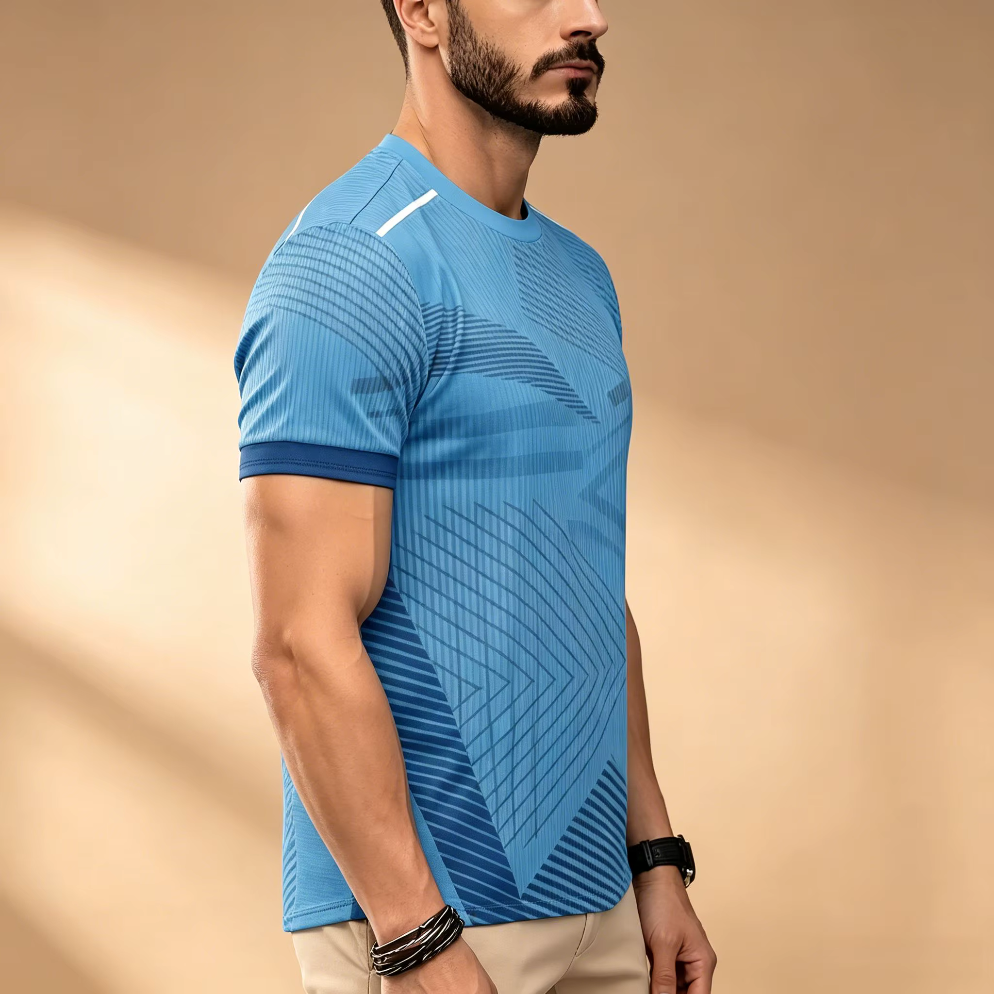 T-shirt de sport athlétique pour homme