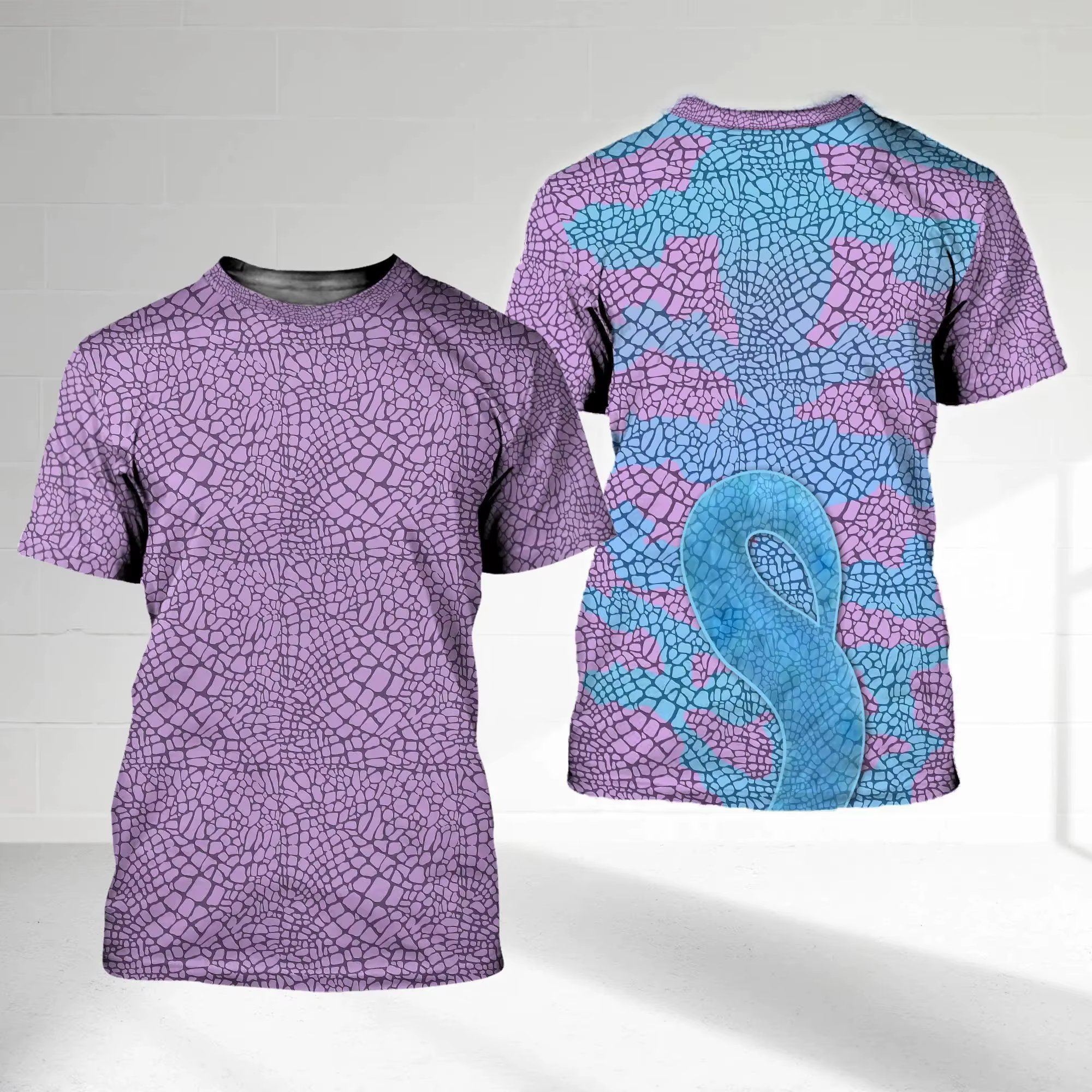 T-shirts pour adultes imprimés en 3D de Monsters