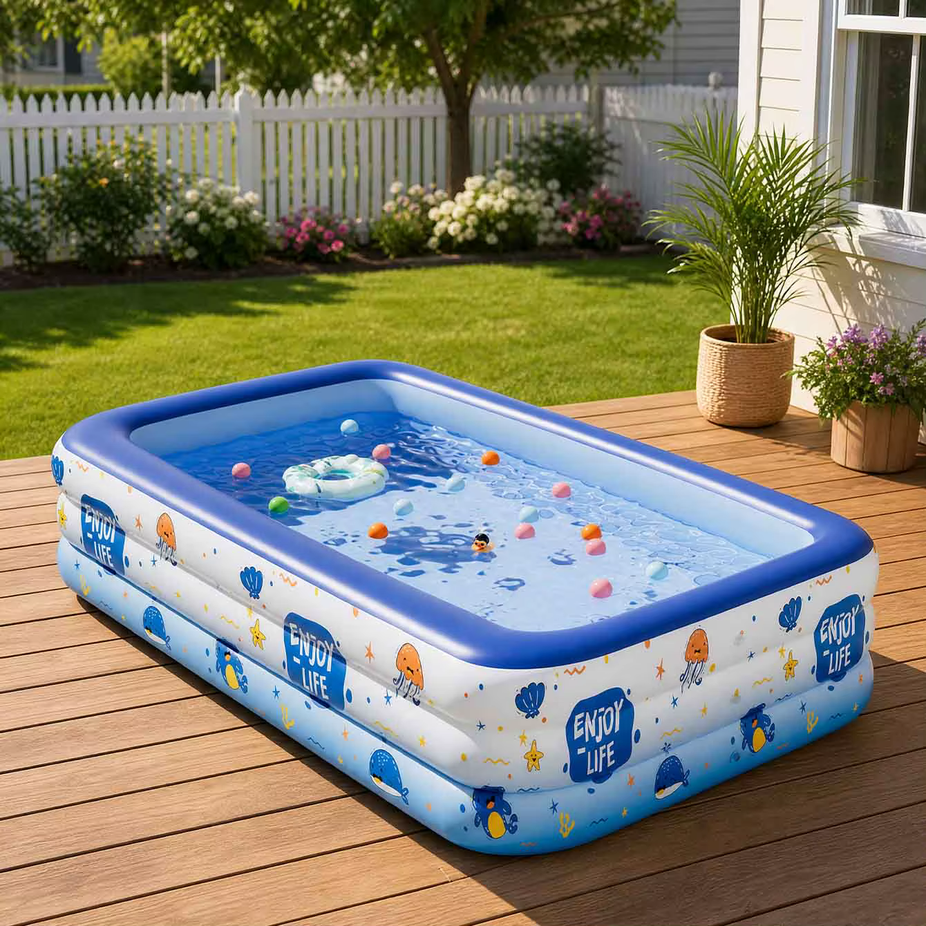 Ensemble de piscine gonflable