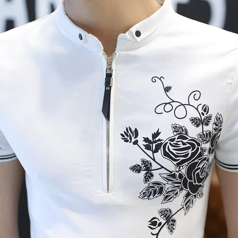 Hommes Polo hommes chemise à manches courtes Polo imprimé Polo nouveaux vêtements été Streetwear décontracté mode hommes hauts