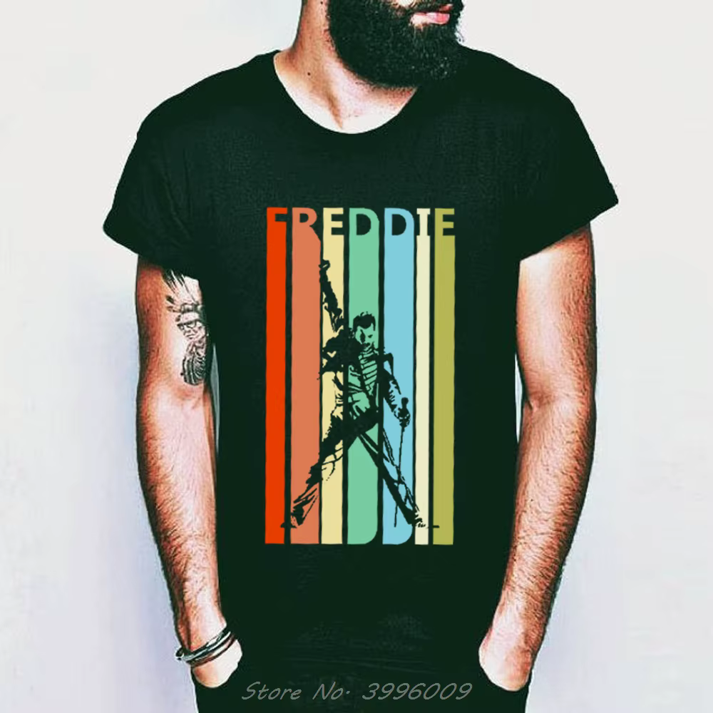 Chemise d'été Freddie Mercury pour hommes