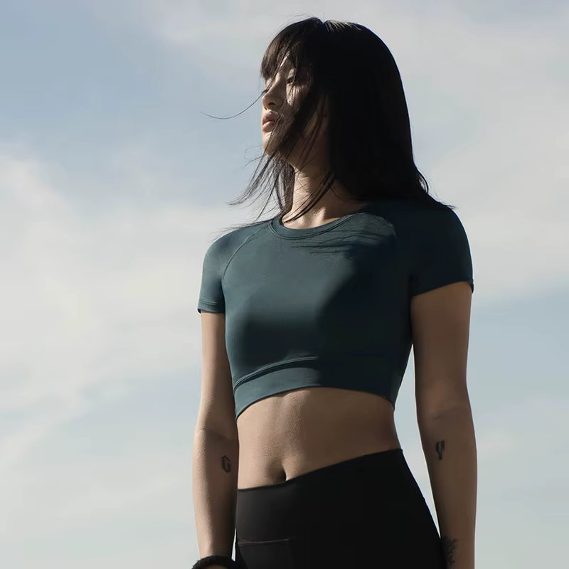 Chemise de Yoga de Sport pour femmes