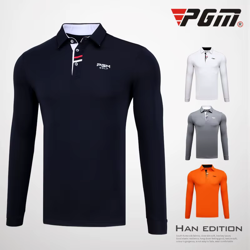 Pgm – t-shirt à manches longues pour homme