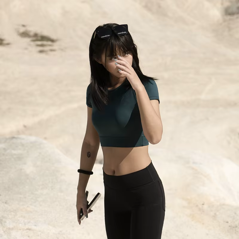 Chemise de Yoga de Sport pour femmes