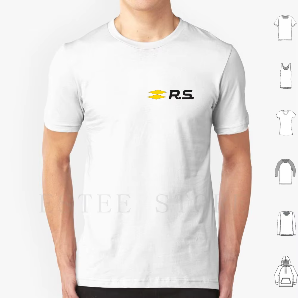 Sport Rs Logo t-shirt hommes coton 6xl