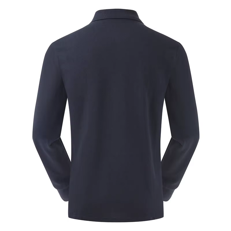 5XL mode vêtements de sport de haute qualité nouveau Design hommes Polos chemises à manches longues 100% coton