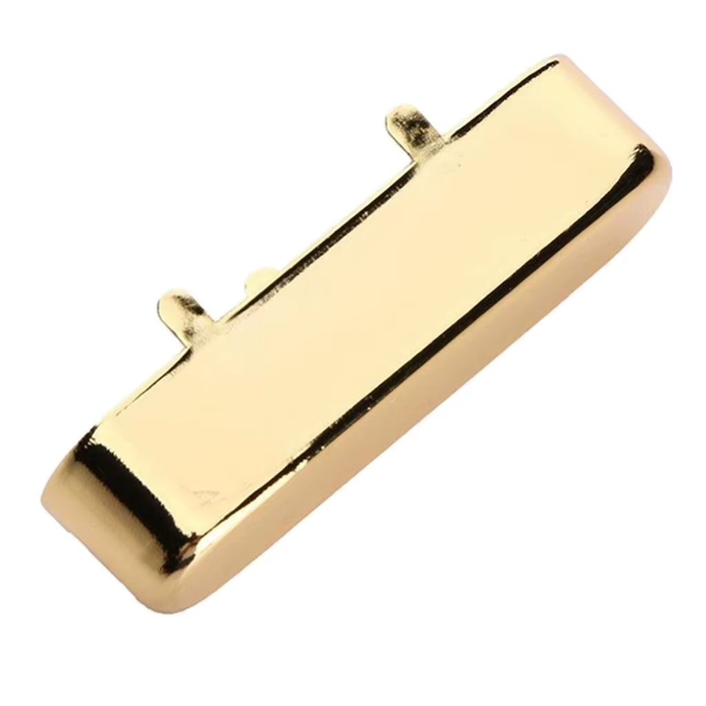 Couvercle de micro de cou en laiton pour TL pour pièces de guitare électrique Telecaster or/Chrome