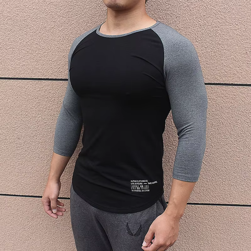 T-shirt à manches longues pour hommes