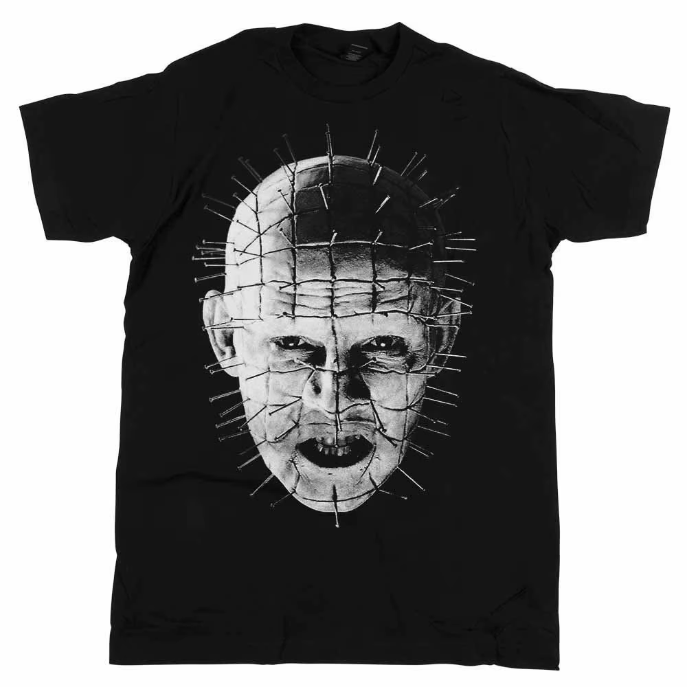 Hellraiser-film Pinhead-Close T-shirt-marque col rond mode décontracté haute qualité impression T-shirt