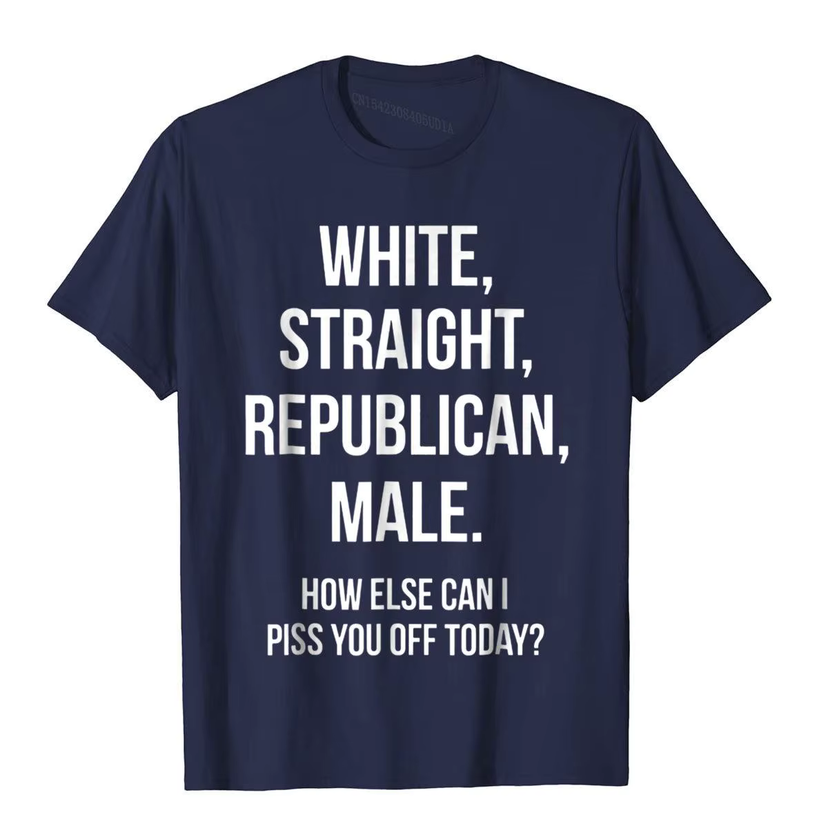 T-shirt imprimé en coton pour hommes