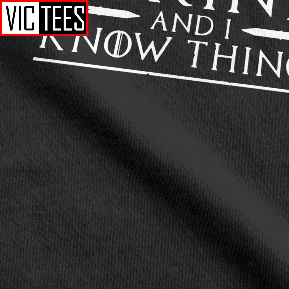 T-shirt noir en coton pour homme