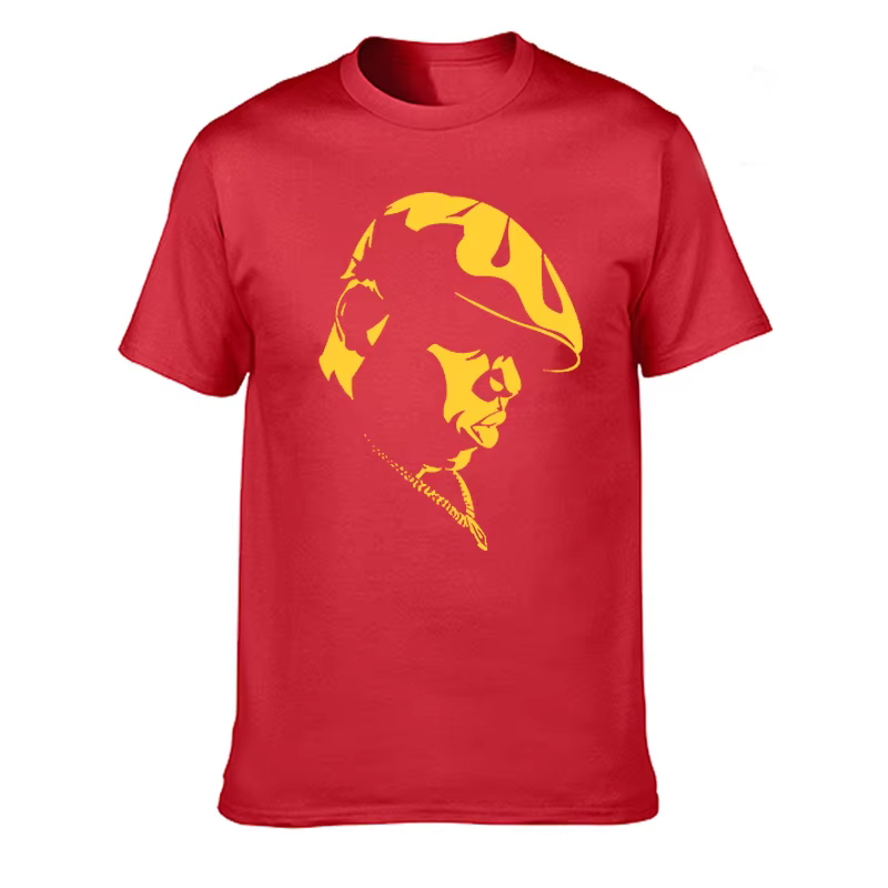 Amusant notoire grande chemise hommes à manches courtes Biggie Smalls t-shirt Hiphop Rock Biggie Smalls t-shirt mâle notoire B.I.G. T-shirt hauts