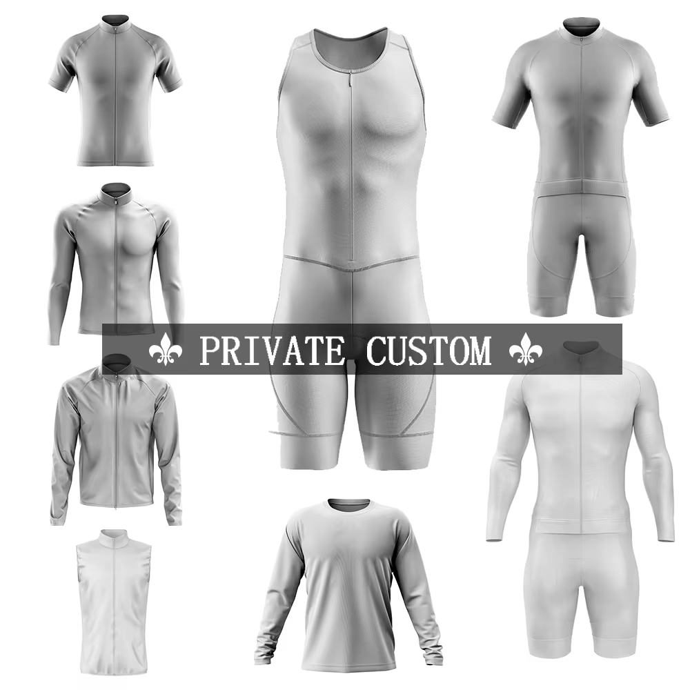Maillot de cyclisme personnalisé pour hommes