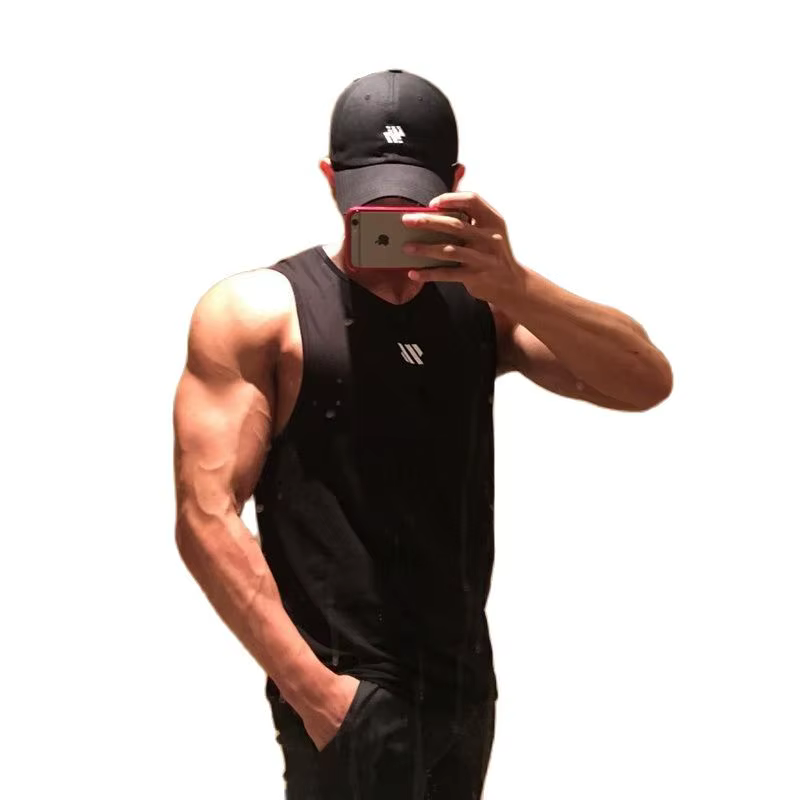GITF Mannen musculation débardeurs gymnastique entraînement Fitness Mouwloos chemise course Kleding Stringer Singlet Zomer Toevallige gilet