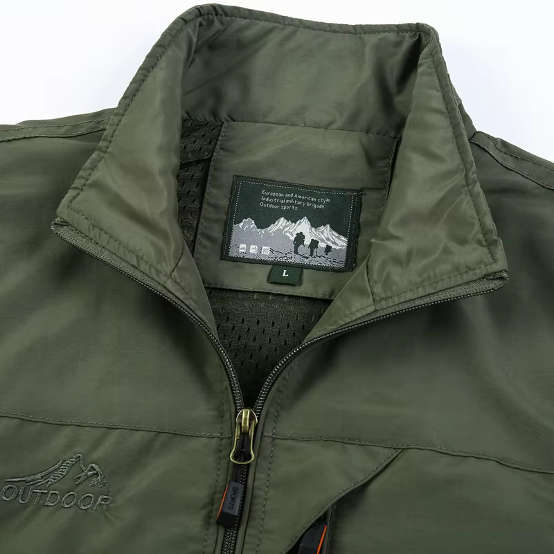 FibrglaMen-Gilet d'été respirant pour homme