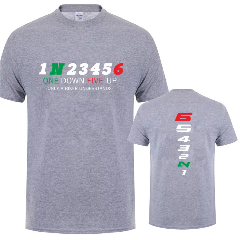 1N23456 moto seulement un motard comprend T-Shirt