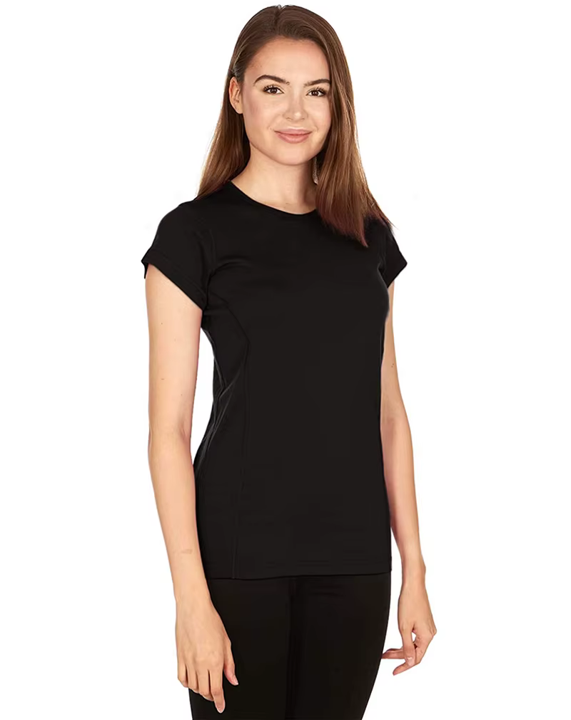 T-shirt en laine mérinos pour femme