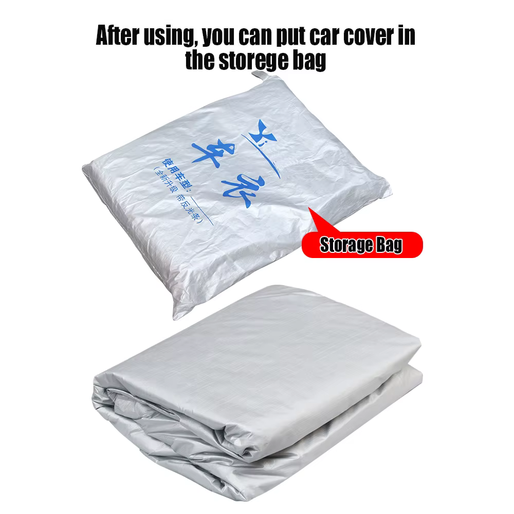 Housse de voiture extérieure soleil pluie neige vent prévenir couverture automatique anti-poussière pour VW Volkswagen Polo 1994-2025