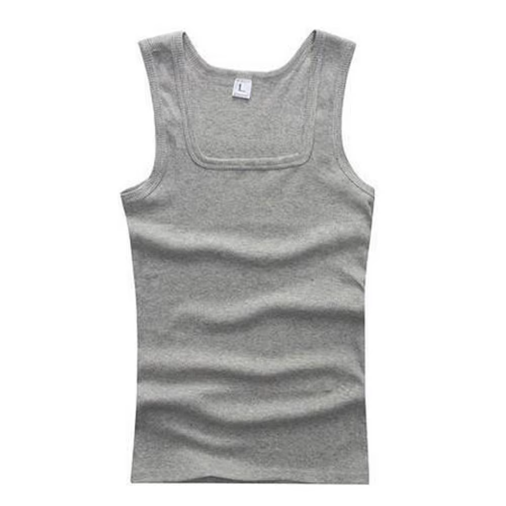 2020 été grande taille hommes vêtements débardeurs noir blanc gris Singlets sans manches Fitness