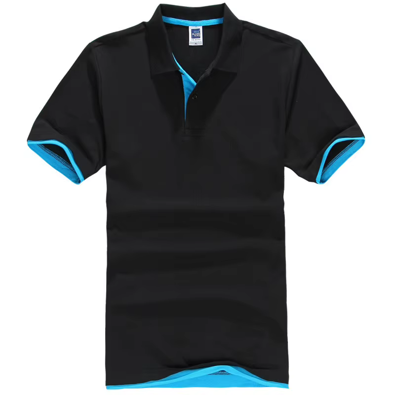 Polo à manches courtes pour Homme, haut respirant, à la mode, de marque