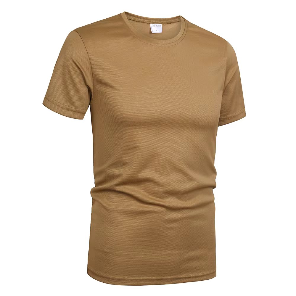 T-Shirt à Manches Courtes et Col Rond pour Homme