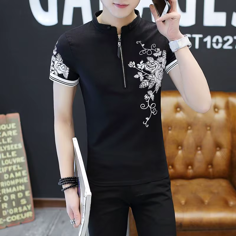 Hommes Polo hommes chemise à manches courtes Polo imprimé Polo nouveaux vêtements été Streetwear décontracté mode hommes hauts