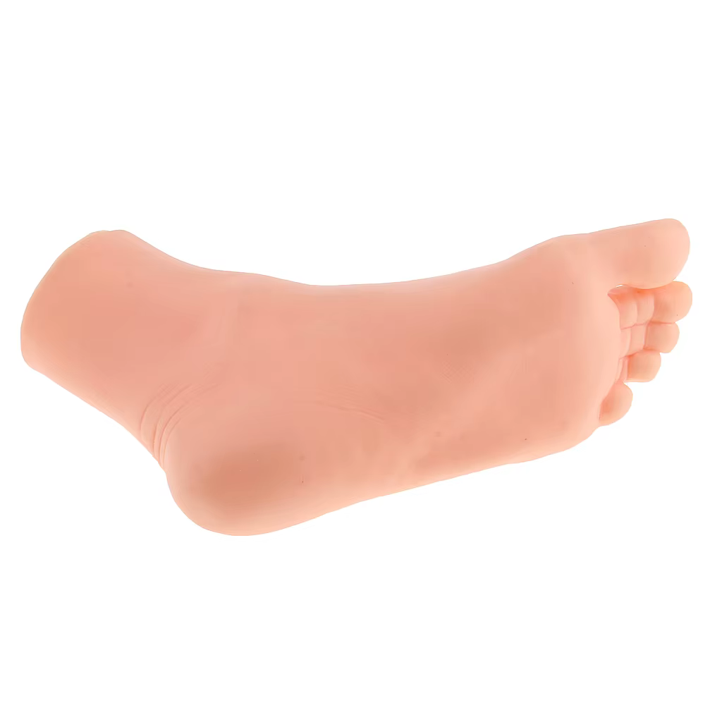 Magasin de mannequin de pied féminin
