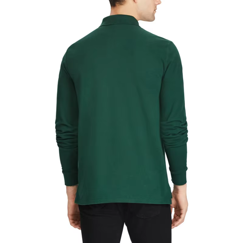 Polos à manches longues pour hommes