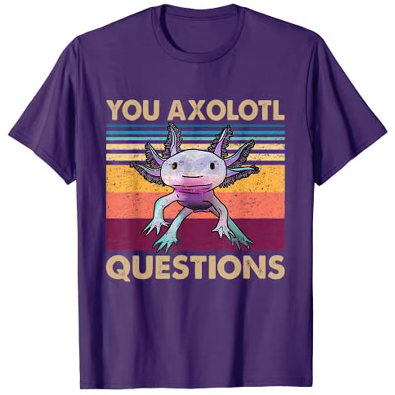 Rétro 90s Axolotl Drôle Vous