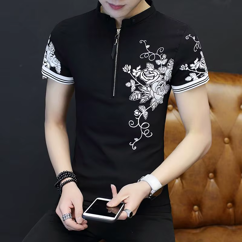 Hommes Polo hommes chemise à manches courtes Polo imprimé Polo nouveaux vêtements été Streetwear décontracté mode hommes hauts