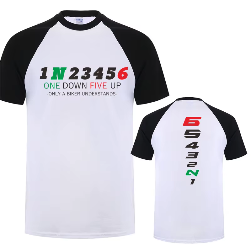 1N23456 moto seulement un motard comprend T-Shirt