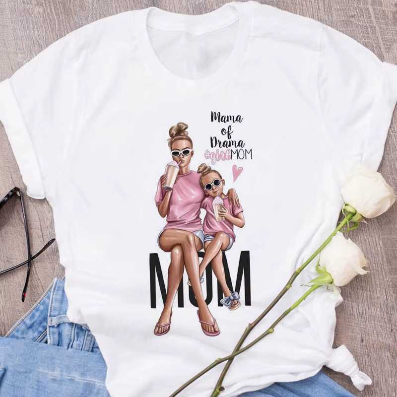 T-shirt femme rose, estival et estival