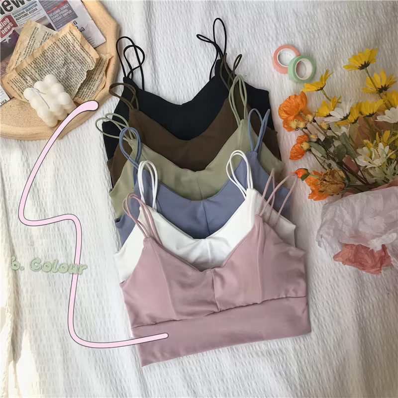 Haut tubulaire en coton pour femmes