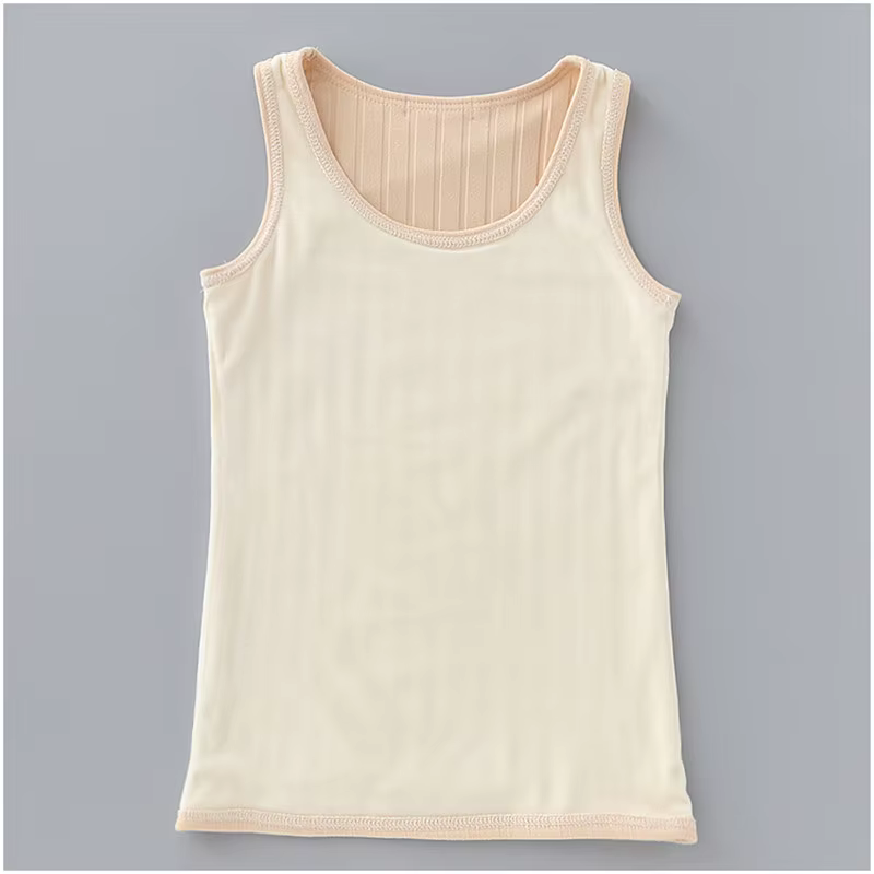 Chemise à fond en cachemire pour femme, velours, précieux, chaud, optique, serré, forme du corps, thermique, haut de commande, dame, slim, singlet glaçure, hiver