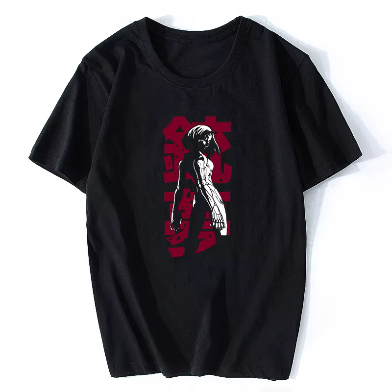 Bataille ange Alita T-shirt Gunnm Anime Gully Gally mode Style noir