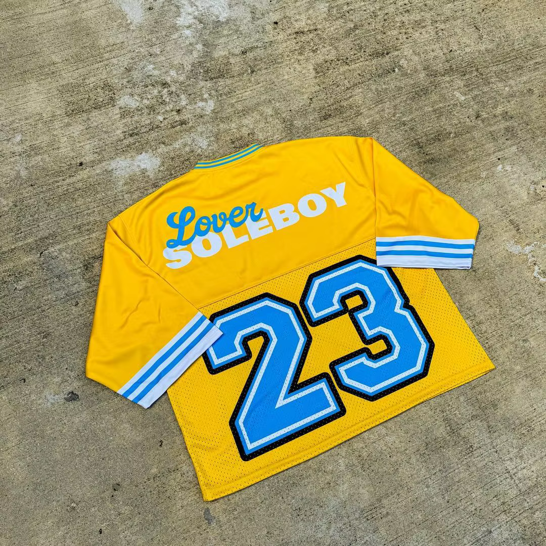 T-shirt de Baseball jaune