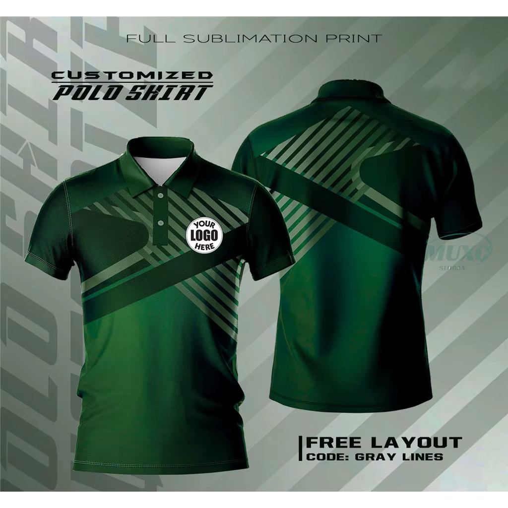 Polo personnalisé GRATUIT 2026 – Impression par sublimation intégrale