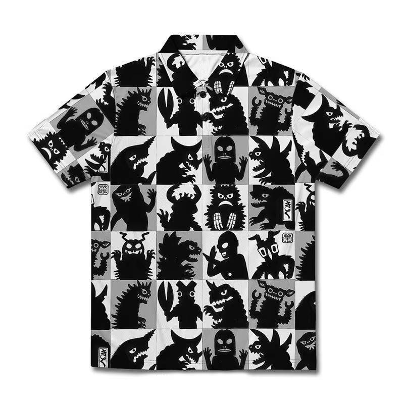 Nouveau T-shirt Godzilla dessin animé