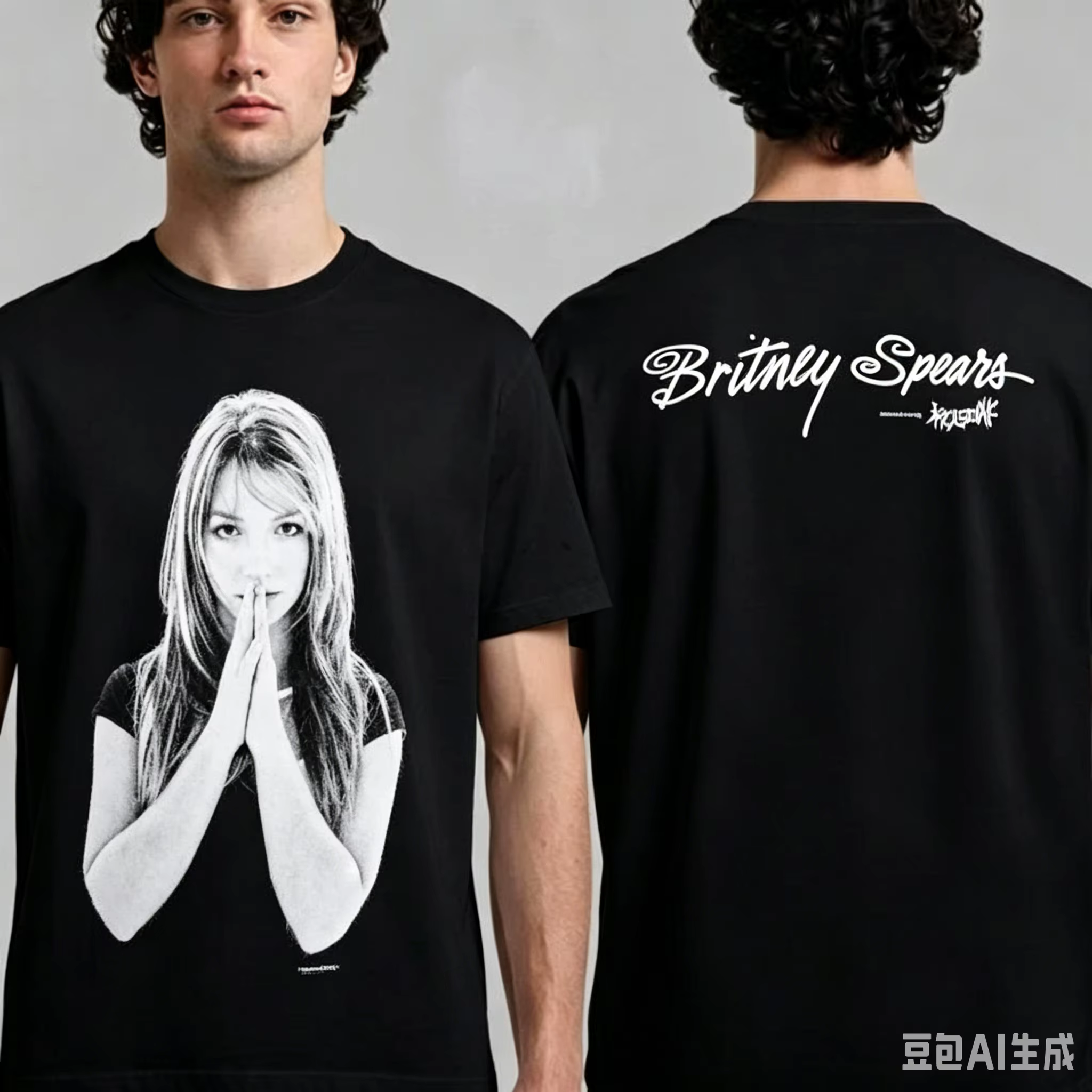 T-shirt en coton blanc de la série The Boys Saison 5